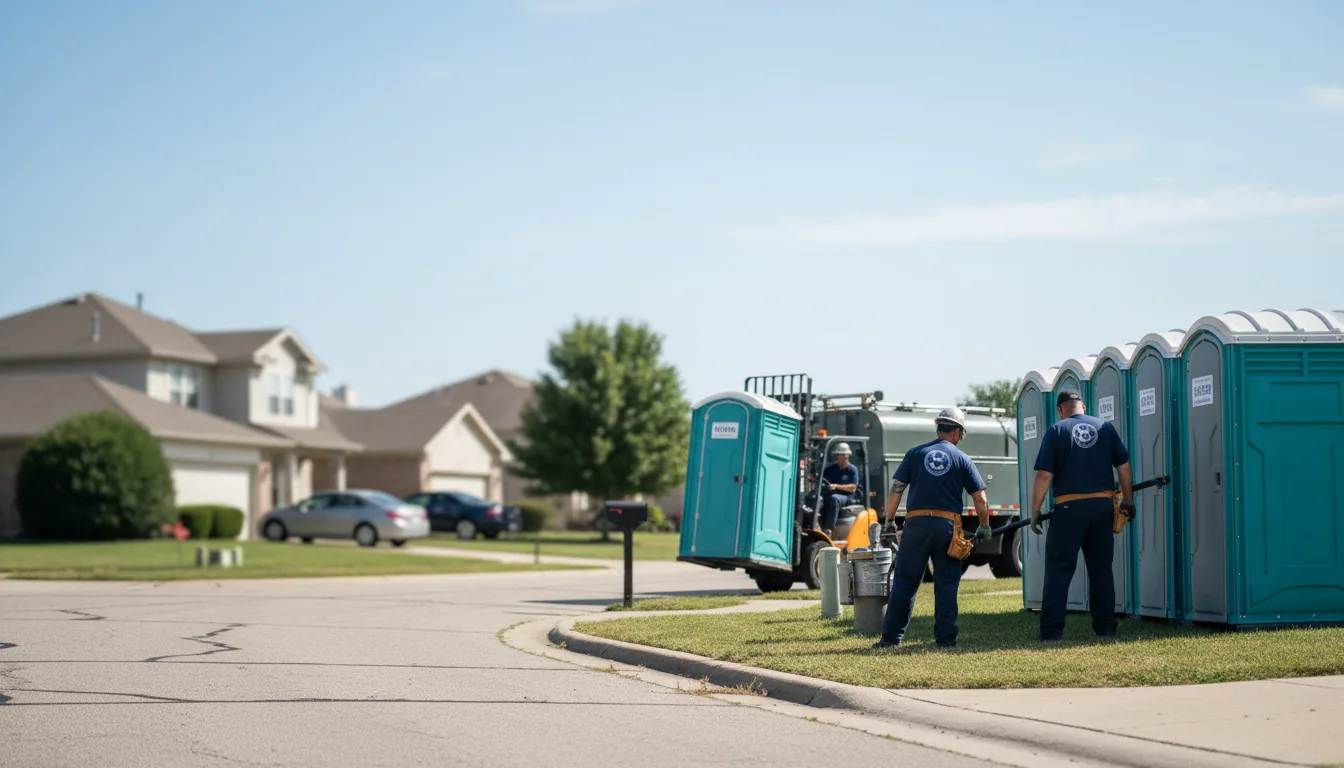 Porta Potty Rental in Waterproof, LA near me